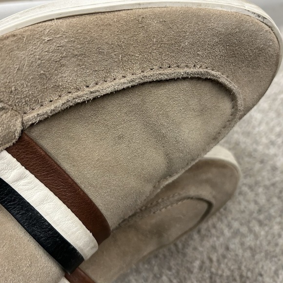 Allen Edmonds Randolph‎ Suede Loafers Men\'s 12D Tan Shoes Leather main image 6
